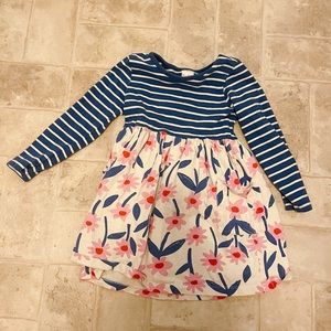 Girls mixed pattern Hanna Andersson dress
